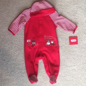 Christmas 3 Months Footed Pajama